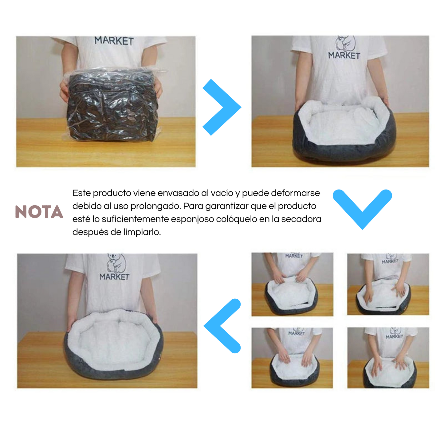 Cama cómoda para mascotas
