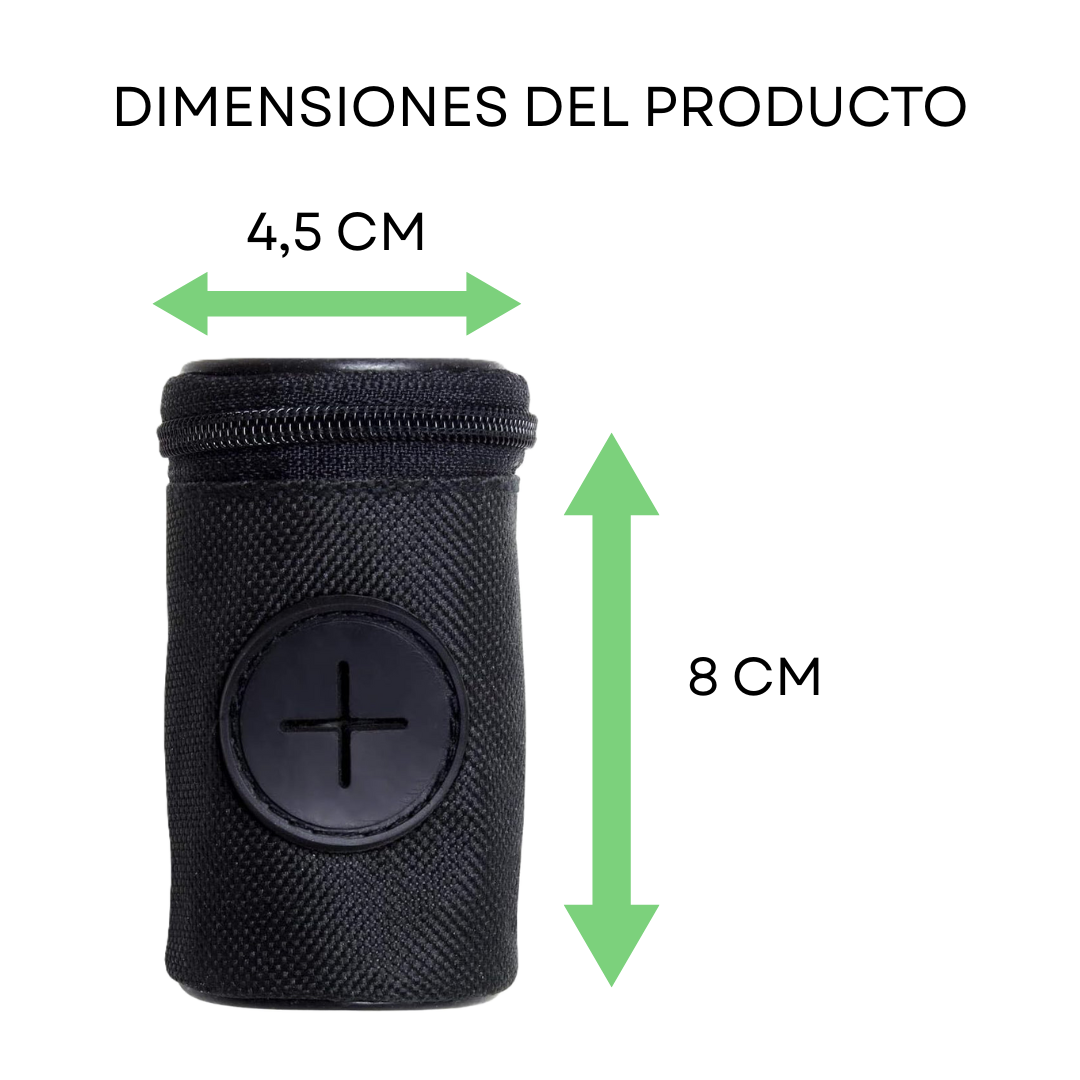 Dispensador de bolsas para perros