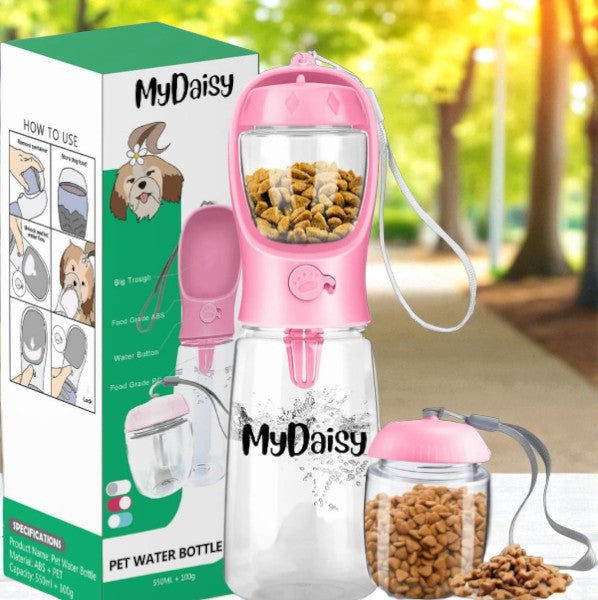 Bebedero portátil para mascotas 550ML