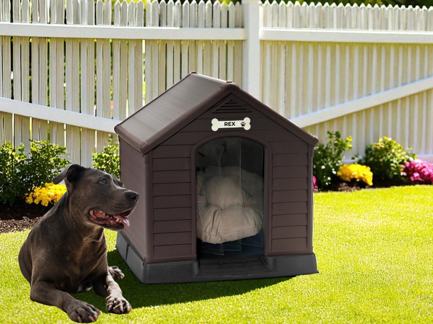 Caseta grande para perros
