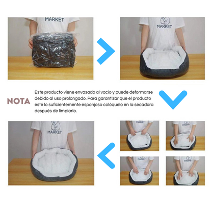 Cama cómoda para mascotas