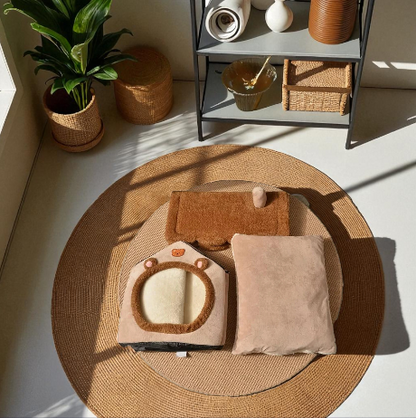 Casa plegable para mascotas